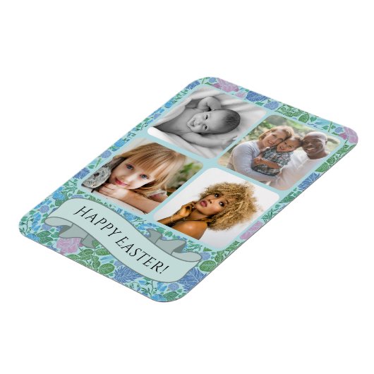 Victoriaans dragonflies Garden Muted Photo Easter Magneet (Linkerzijde)