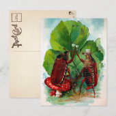  Victoriaans Drink Briefkaart (Voorkant / Achterkant)