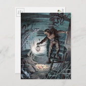  Victoriaans duiker Briefkaart (Voorkant / Achterkant)