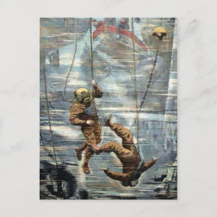  Victoriaans duikers Briefkaart