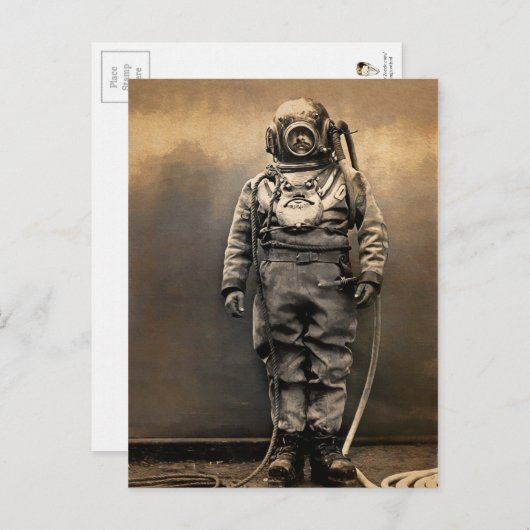  Victoriaans duikerscircuit Briefkaart (Voorkant / Achterkant)