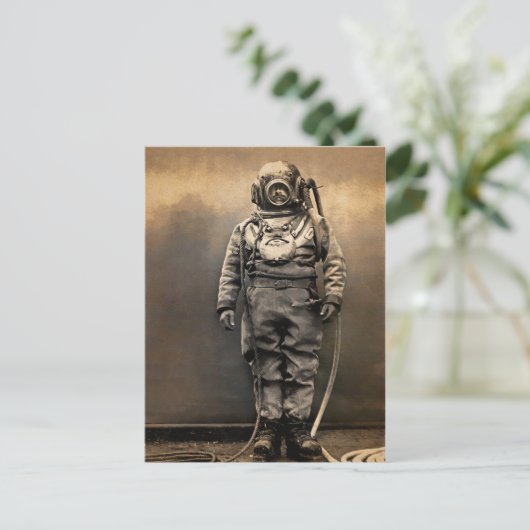  Victoriaans duikerscircuit Briefkaart (Staand voorkant)