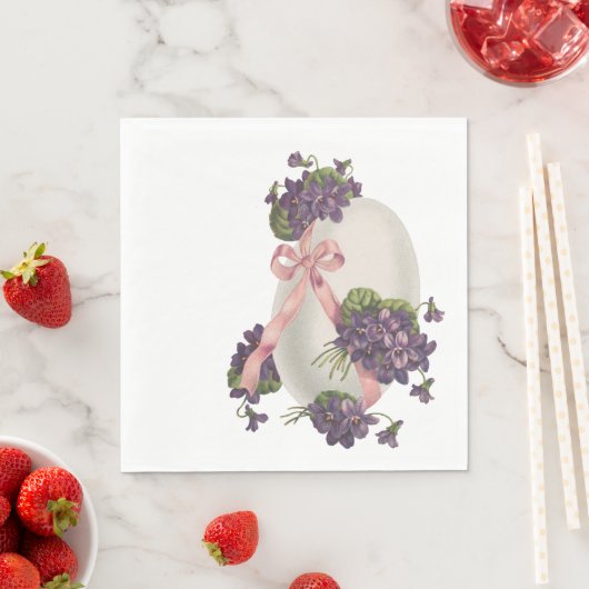  Victoriaans Easter Egg papieren servetten (Insitu)