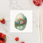 Victoriaans Easter Flower Egg! Servet (Insitu)