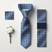 Victoriaans Edelweiss Golden Polka Dots Mannen Stropdas