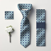 Victoriaans Edelweiss Golden Polka Dots  Mannen Stropdas