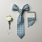 Victoriaans Edelweiss Golden Polka Dots  Mannen Stropdas