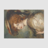  Victoriaans Edwardian Artwork Tissuepapier (Voorkant)