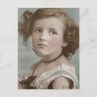 Victoriaans Edwardian Tinted Briefkaart 20