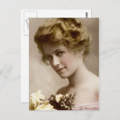  Victoriaans Edwardian Tinted Briefkaart 24 (Voorkant / Achterkant)