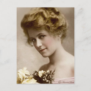 Victoriaans Edwardian Tinted Briefkaart 24