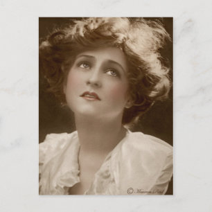 Victoriaans Edwardian Tinted Briefkaart 26