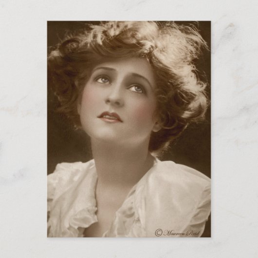 Victoriaans Edwardian Tinted Briefkaart 26 (Voorkant)