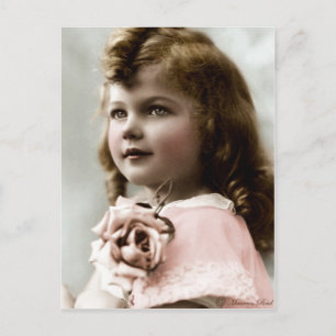 Victoriaans Edwardian Tinted Briefkaart 9