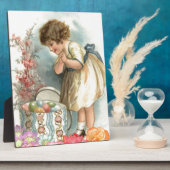 Victoriaans eitjes fotoplaat (Zijkant)