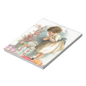 Victoriaans eitjes notitieblok (Linkerzijde)