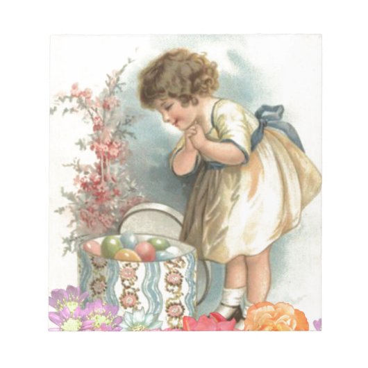 Victoriaans eitjes notitieblok (Voorkant)