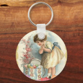 Victoriaans eitjes sleutelhanger (Voorkant)