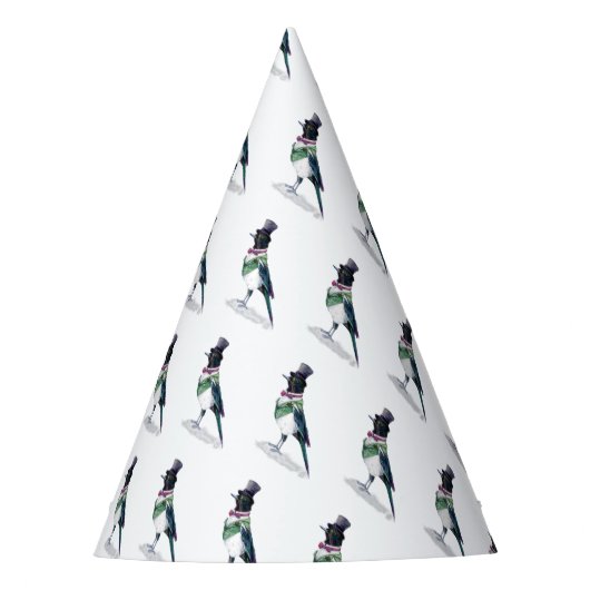 Victoriaans ekstervogel feesthoedjes (Voorkant)