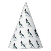 Victoriaans ekstervogel feesthoedjes (Links)