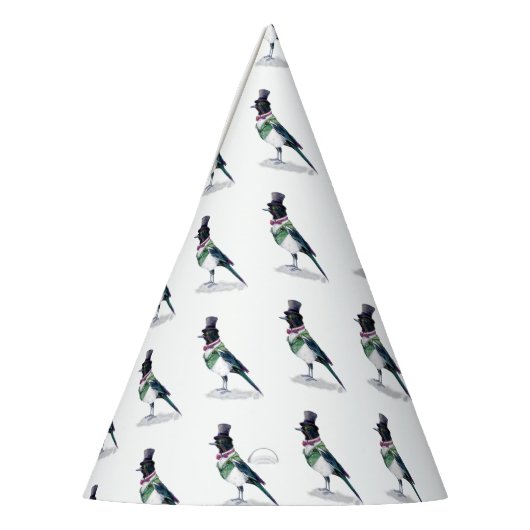 Victoriaans ekstervogel feesthoedjes (Links)