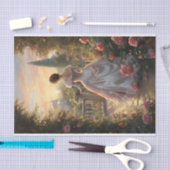 Victoriaans Elegance Garden Walk Tissuepapier (Craft)