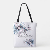 Victoriaans Elegant Flowers Romantisch Geliefd Tas (Achterkant)