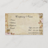  Victoriaans Elegant Frans land Visitekaartje (Achterkant)