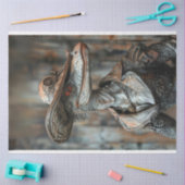 Victoriaans Elegant Gekleed Alligator Decoupage Tissuepapier (Craft)