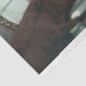 Victoriaans Elegant Gekleed Muispaar Decoupage Tissuepapier (Detail)