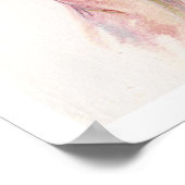  Victoriaans Elegant Lady Art-Poster Poster (Hoek)