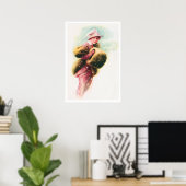  Victoriaans Elegant Lady Art-Poster Poster (Thuiskantoor)