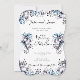 Victoriaans elegante bloemen in Artdeco-stijl Kaart