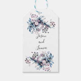 Victoriaans elegante bloemen Romantic Beloved Cadeaulabel