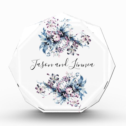 Victoriaans elegante bloemen Romantic Beloved Fotoblokken (Voorkant)