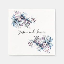 Victoriaans elegante bloemen Romantic Beloved Servet