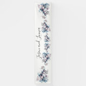 Victoriaans elegante bloemen Romantic Beloved Spandoek (Verticaal)