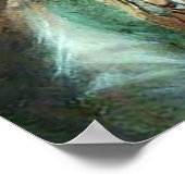 Victoriaans elegante boho bellydancer voor zigeune poster (Hoek)