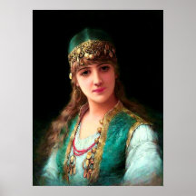 Victoriaans elegante boho bellydancer voor zigeune