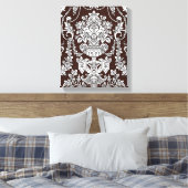 Victoriaans elegantie ~ 13,5 x 11,75 dik Canvas Afdruk (Insitu (Slaapkamer))