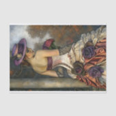 Victoriaans elegantie decoupage tissuepapier (Voorkant)