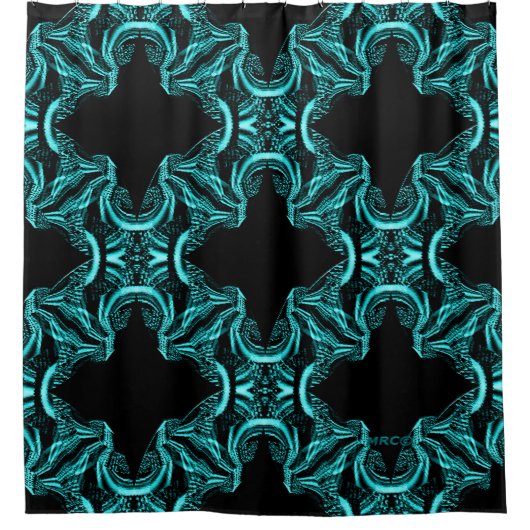 Victoriaans elegantie...... douchegordijn (Voorkant)