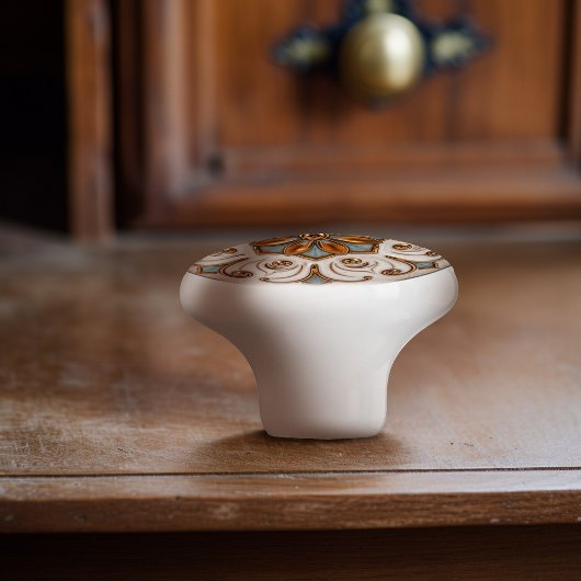 Victoriaans Elegantie Keramische Knob Pull Keramische Knop