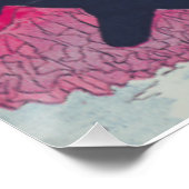 Victoriaans elegantie ontmoet de sneeuwman perfect poster (Hoek)