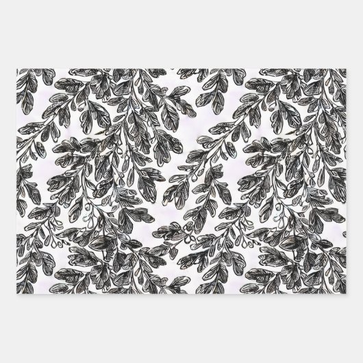  Victoriaans Elegantie Verpakkingsdocument Inpakpapier Vel (Voorkant 2)