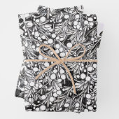  Victoriaans Elegantie Verpakkingsdocument Inpakpapier Vel (In situ)