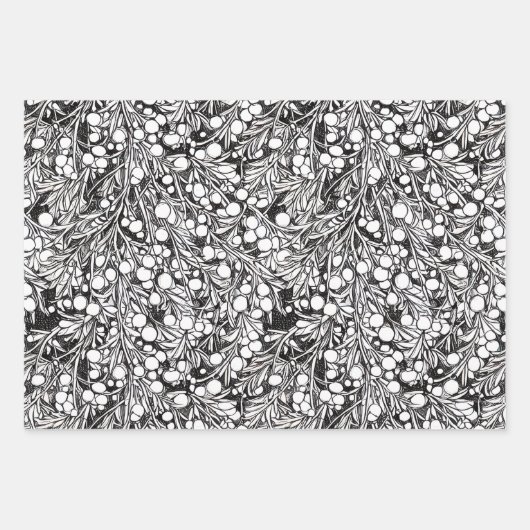  Victoriaans Elegantie Verpakkingsdocument Inpakpapier Vel (Voorkant)