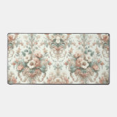 Victoriaans elegantie: zachte pastelpatronen bureaumat (Voorkant)