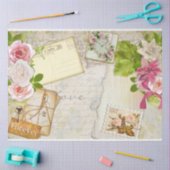 Victoriaans Emphemera Series Design 10 Tissuepapier (Craft)