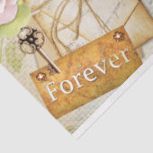 Victoriaans Emphemera Series Design 10 Tissuepapier (Detail)